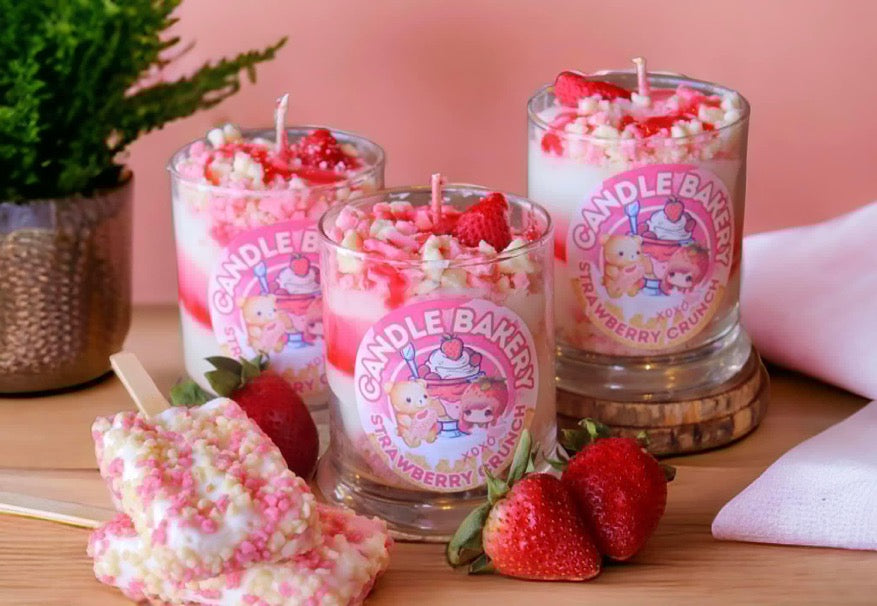 Strawberry Shortcake Icecream Bar Candles
