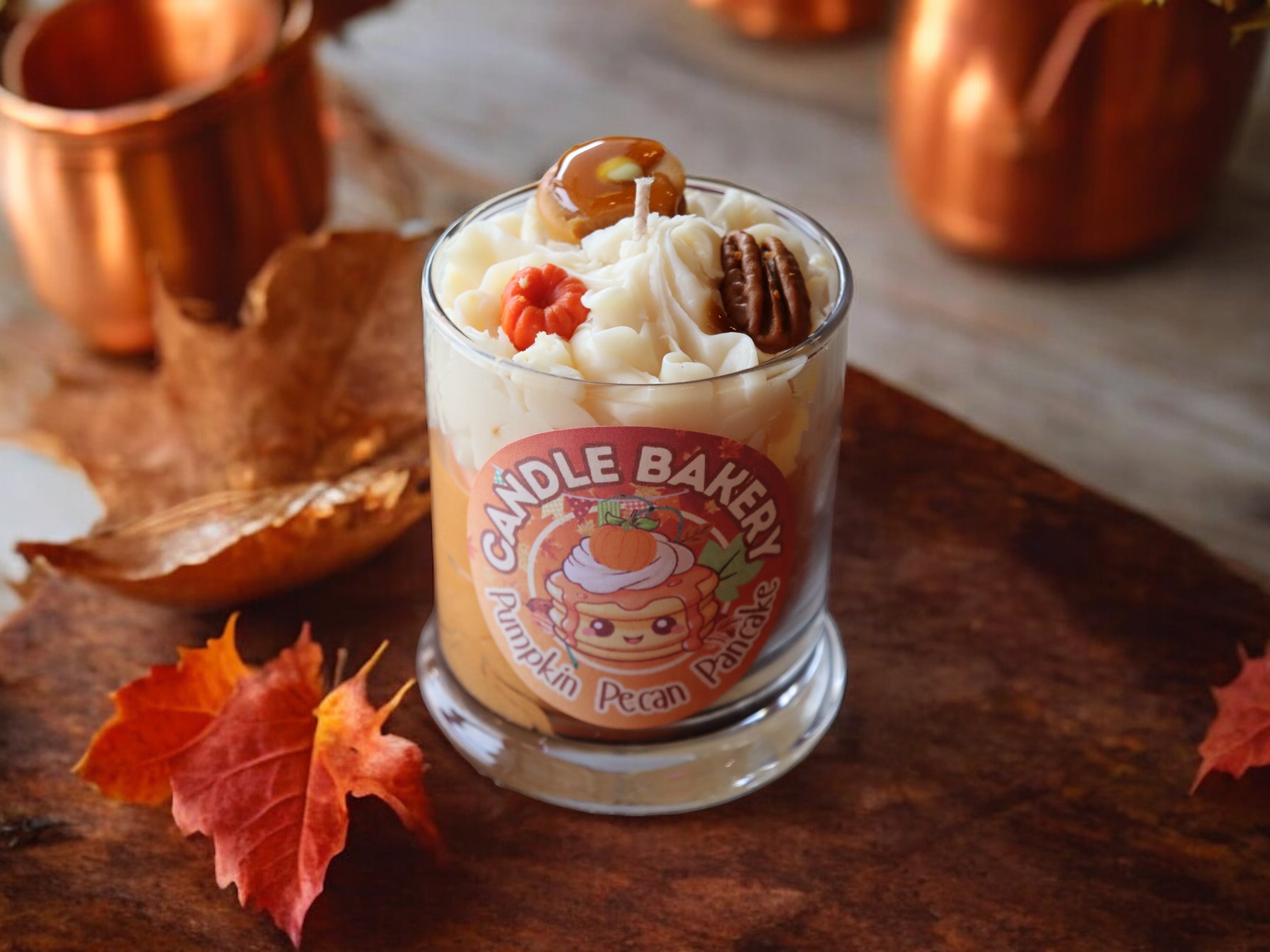 Pumpkin Pecan Pancake Candle