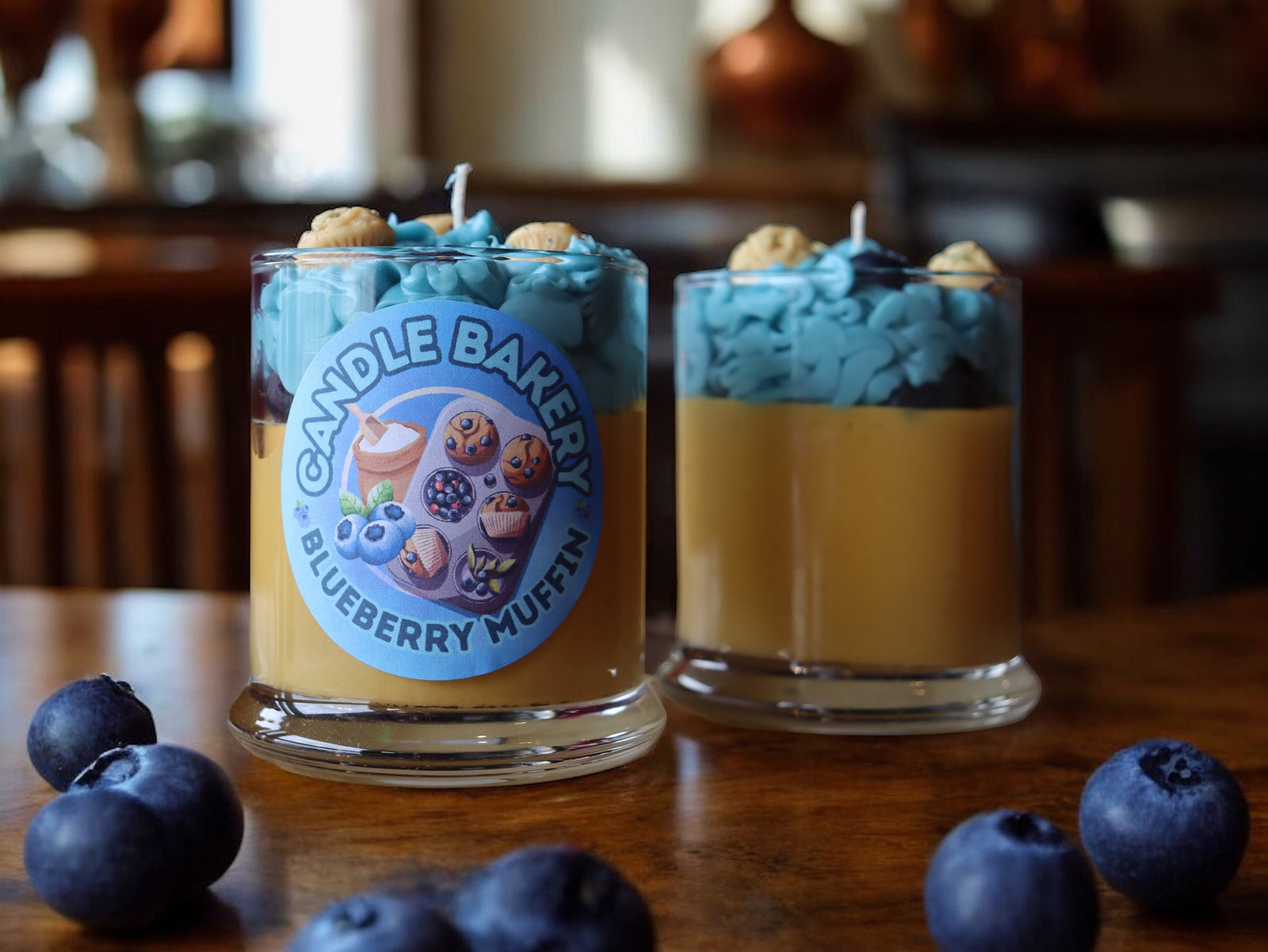 Blueberry Muffin Candle