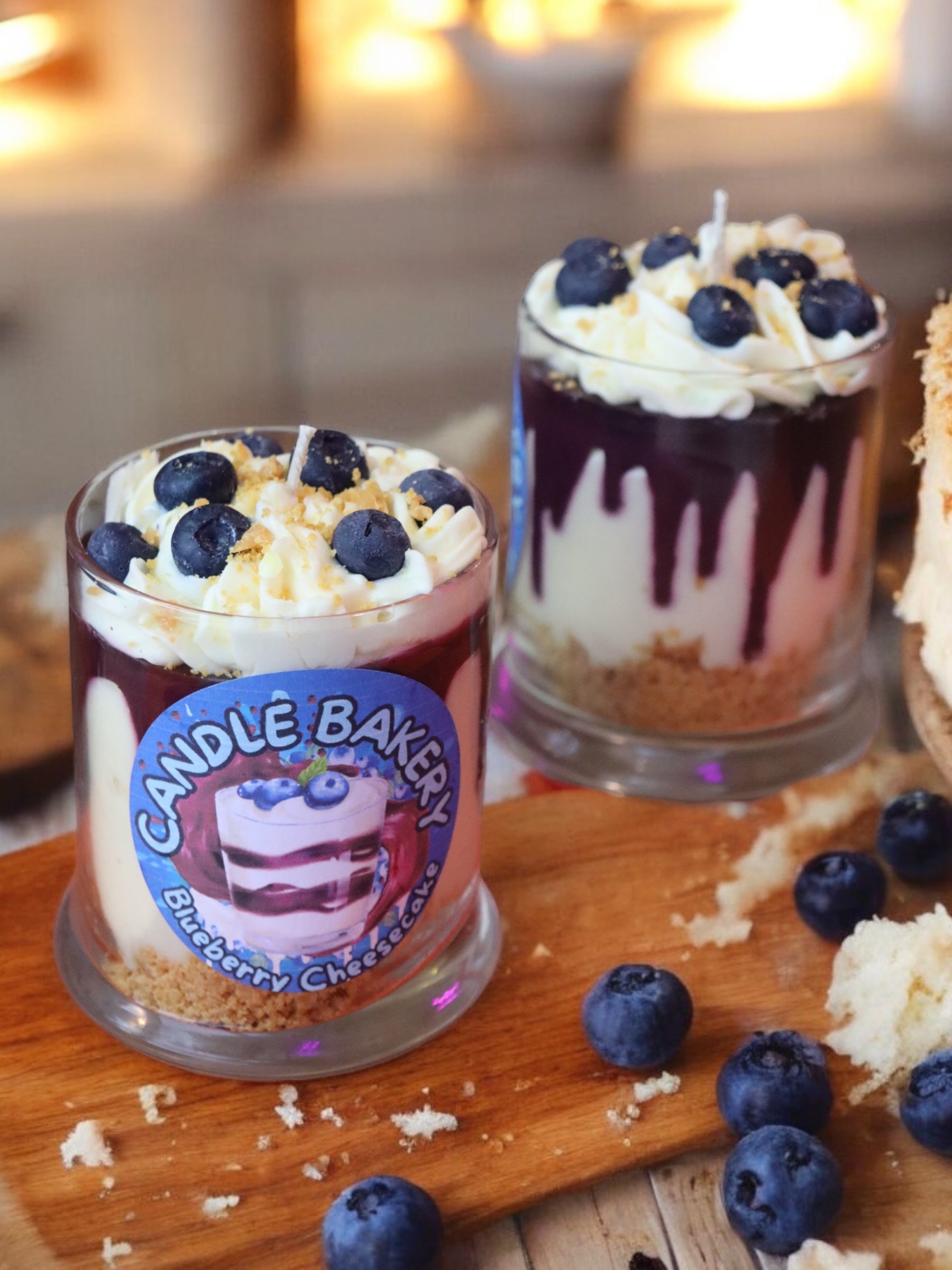 Blueberry Cheesecake Candle