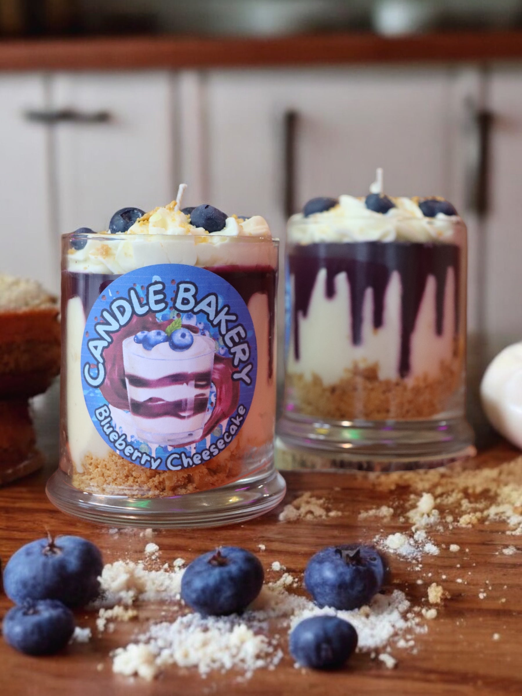 Blueberry Cheesecake Candle