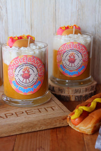 Hot Diggity Dog Candle