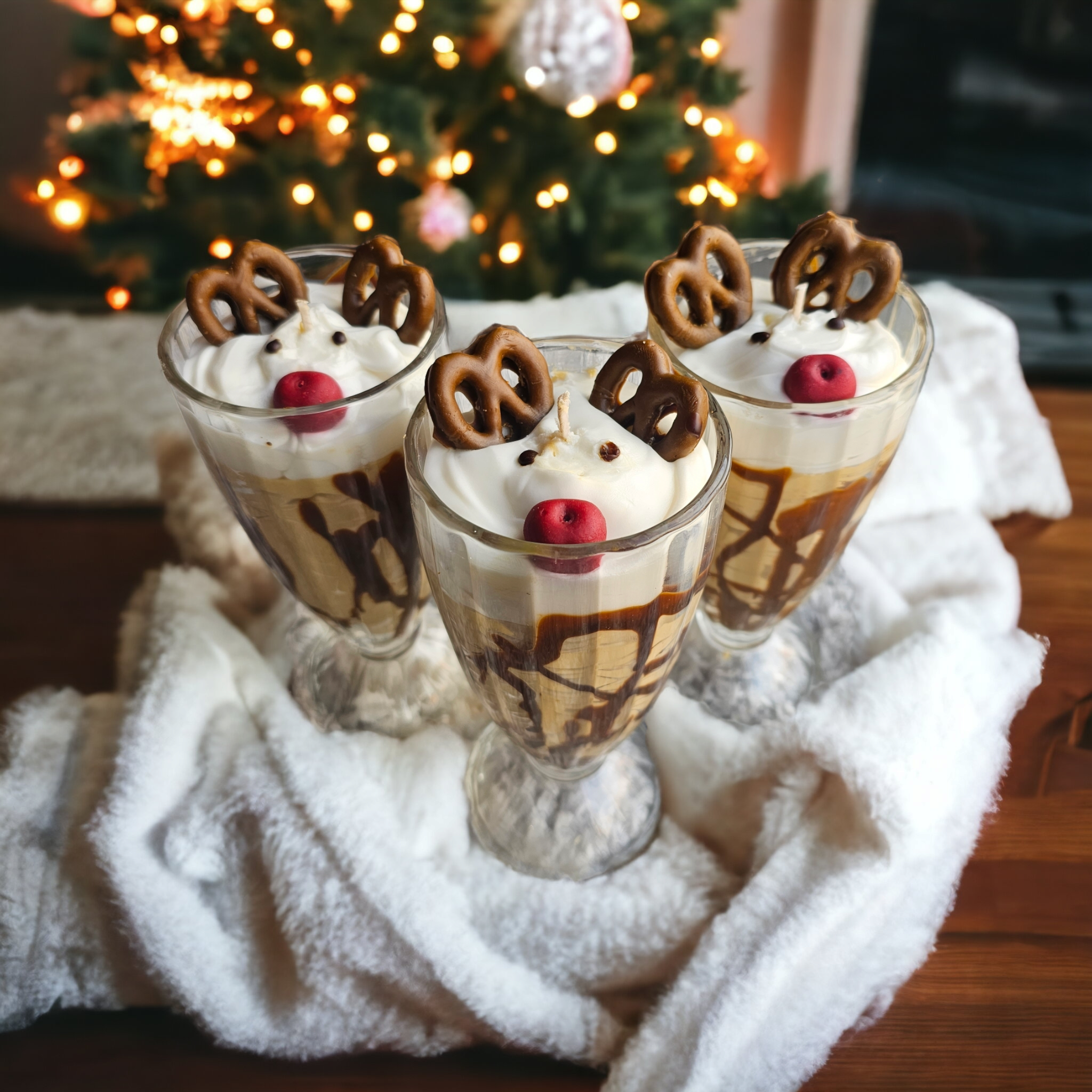 Rudolph's Butterscotch Chocolate Milkshake