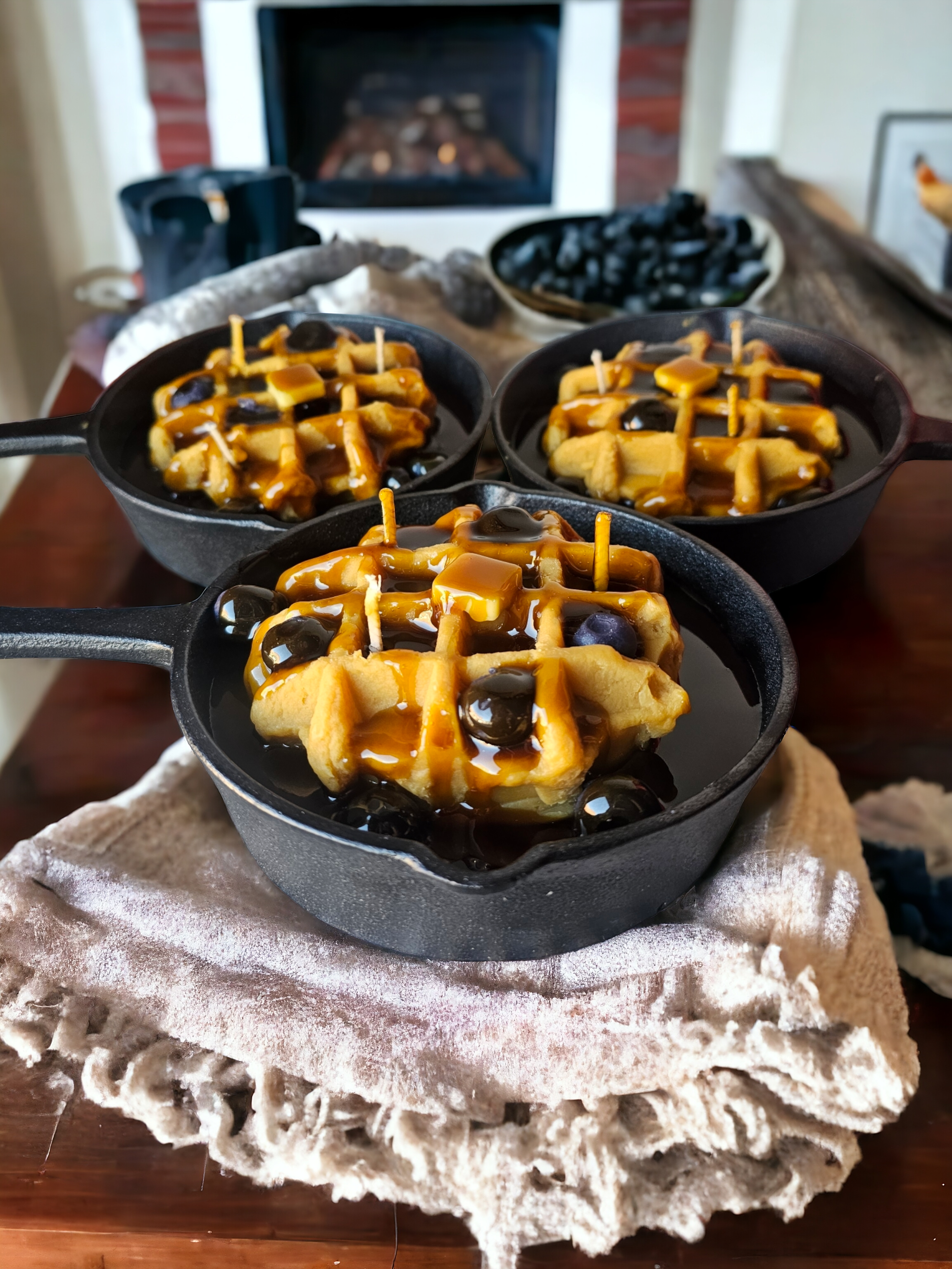 Blueberry Belgian Waffle