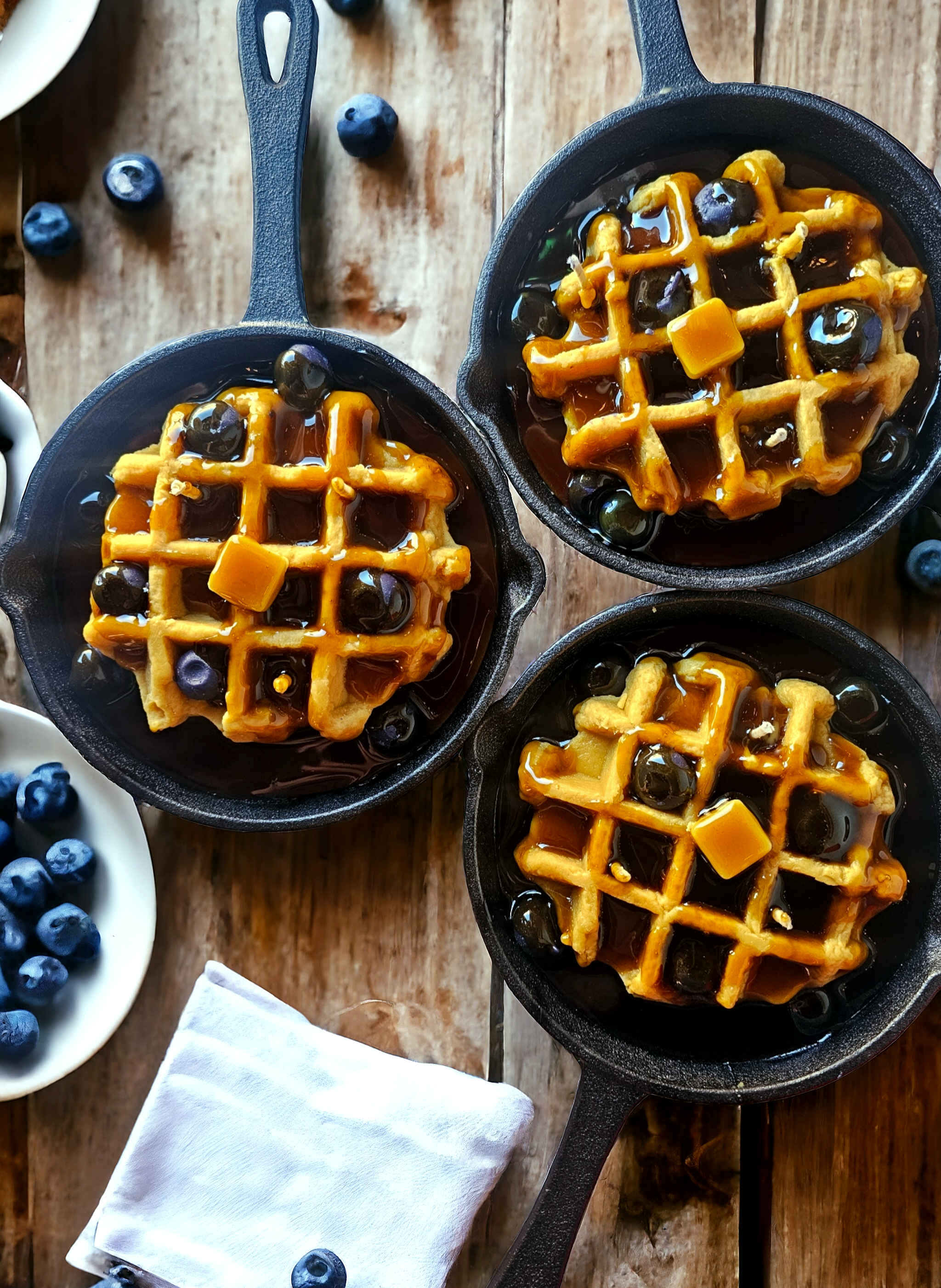 Blueberry and Waffle Wax Melts / Food Like Wax Melts